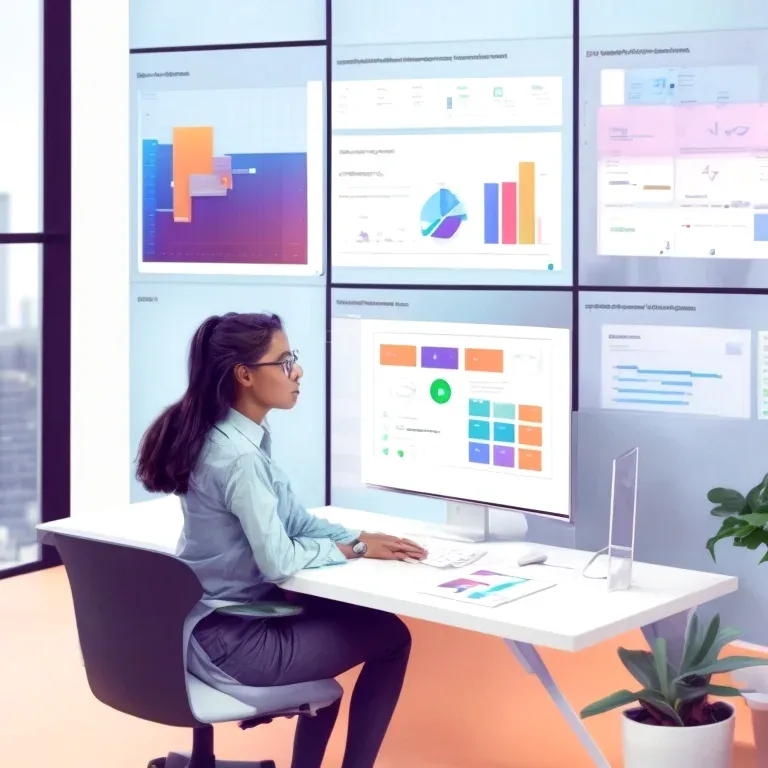 Dashboard BuildMSync z vizualizacijo delovnih tokov